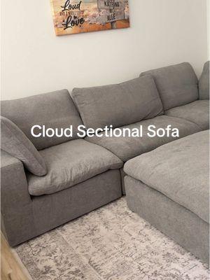 I love my new cloud couch sofa from @TheValueFinds #cloudcouch #newcouch #modularsofa #livingroommakeover 