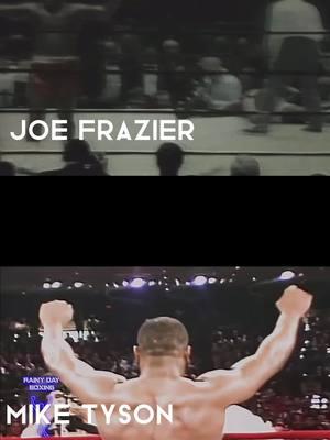 Joe frazier Prime vs Mike Tyson prime#joefrazier #miketyson #georgeforeman #muhammadali #boxing 