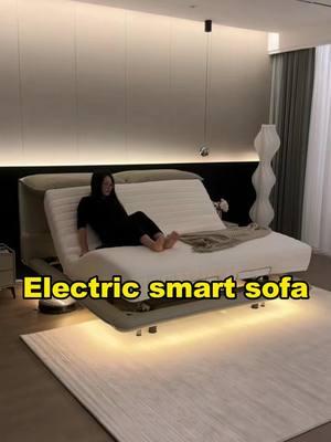 Electric smart bed#bedroom #smartbed #bed#interiordesign #furnituredesign #furniture #furniturefactory #aleadhome #aleadfuniture 