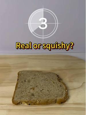 Real or squishy??#squishy #tabasquishy #food #satisfying #decompression #handmade #diyprojects #decompress #squishytoy #asmrsounds #asmr #satisfyingsounds #stressreliever #bread 