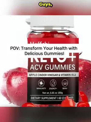 Change your health journey with keto ACV gummies!
Indulge in the  pure weight loss and detoxification. These vegan apple cider vinegar gummies promote ketosis, enhance metabolism, and boost energy. Effortlessly improve your health! You can find them on Amazon! #ketogummies #healthrevolution 