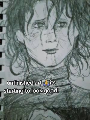 ♡IM ALMOST DONE TRUST🔥🔥 #johnnydepp #johnnydeppcharacters #fy #TimBurton #fyp #artist #artwip #edwardscissorhands 