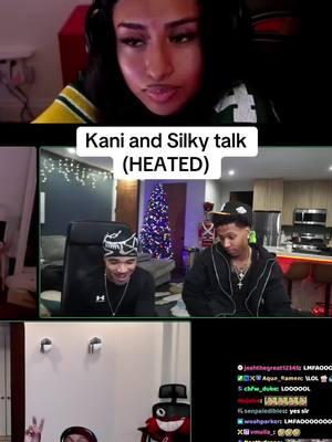 #Twitch kani and silky talk (HEATED) #plaqueboymax #plaqueboymaxclips #silky #yourrage 