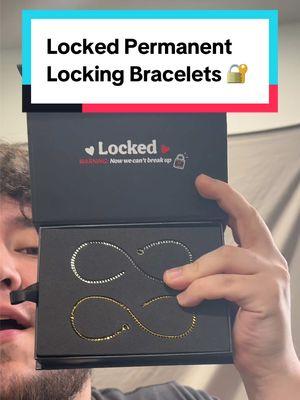 You need to trap your boyfriend this year and make sure you know he ain’t going nowhere in 2025‼️ Do not propose to him though! These Permanent Locking Bracelets by Locked are the next best thing that shows you aren’t too crazy! 🤪 All you have to do is size it up, cut off the excess with the clasp provided, and lock the bracelet in with that same clasp and he is Locked in 🔐 for 2025! If you have the right coupons you can get this for even cheaper so definitely check it out before they possibly sell out for Valentines Day! ❤️#locked #permanentbracelet #traphim #giftsforhim #giftsforher #bracelets #permanent #ValentinesDay 