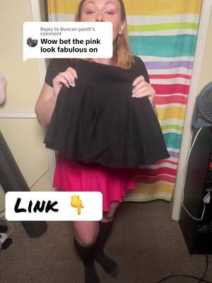 Replying to @Duncan pavitt I do enjoy the pink #Skirt #Shorts #Bodysuit #OQQ #TikTokShop #Sale#Pink #Black #ItHasPockets