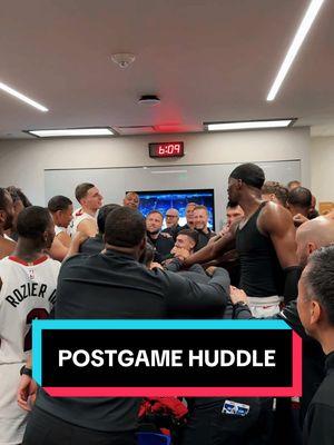 Break it down for us, Niko 🗣️ #NBA #miamiheat #huddle #lockerroom 