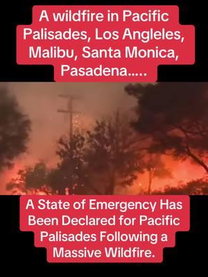 Warring Wildfires #pacificpalisades #palisades #fire #losangeles #california #wildfires #emergency #mrs_aguilar0 