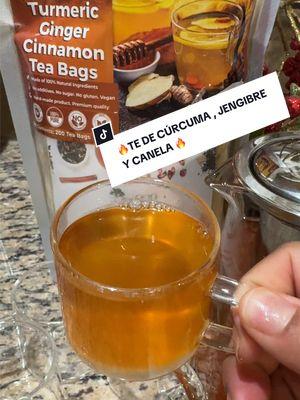 té de cúrcuma , jengibre y canela en oferta aprovecha estos precios y con envío gratis.  #turmerictea #turmericginger  #cinnamontea #gingertea #techupapanza #tealovers  #winterishere  #invierno  #infusionesdehierbas  #teaparty #teatime #NewYearNewAura #TTSDelightNow #TikTokShopYearEndSale #giftguide #MadeMyYear #creatorsearchinsights  #tatyanna_lifestyle 