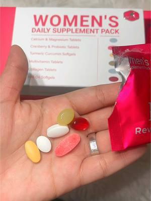 Womens Daily Supplements #womenshealth #womenssupplements #revitaplus #womens #ladys #girls #fyp #paratii #TikTokShop #foryourpage #dealsforyoudays #buynow #tiktokmademebuyit #trending #viralvideo 