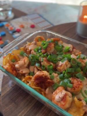 This is the ultimate way to create LOADED BBQ SHRIMP NACHOS! 🎉 Start with our Mesquite BBQ Chips, add juicy shrimp, melty toppings, and smoky flavors for a dish that kicks off the year in bold, delicious style. 🔥🦐🍽️ __ #DeepRiverSnacks #BoldFlavors #BBQ #BBQGrill #BBQGoodness #BecauseWeGiveAChip #GlutenFreeGoodness #Kosher #PeanutFree #TreeNutFree