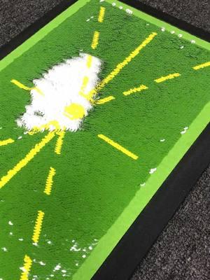 Golf swing! #golfhittingmat #golfer #golfswing #arttodogolf #golfchipping 