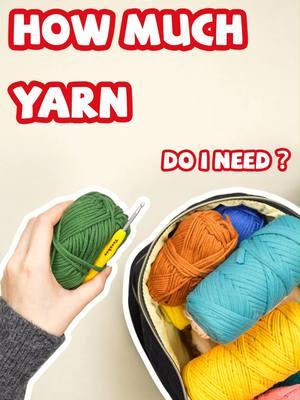 How much yarn will you need for your trip? #crochet #crochettok #yarn #yarnlovers #yarnaddict #yeezhee #fyp