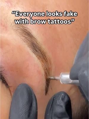 Don’t listen to the haters 🙅🏼‍♀️ Brow tattoos can give you the full, natural-looking brows you’ve always dreamed of! ✨ Book your appointment with Natalie and save $50 in January! #BrowTransformation #NaturalBrows #BrowTattooing #FlawlessBrows #BrowEnhancement #PerfectBrows #BrowGoals #BrowArtistry #SemiPermanentBrows #BrowPerfection