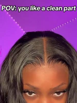 POV:You Will Like A Clean Part #sunberhair #sunberwigs #wiginstall #bodywave #naturalhair #blackhair #styles