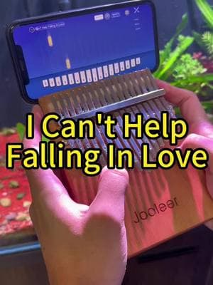 I Can't Help Falling In Love #kalimba #Jooleerkalimba  #thumbpiano #Jooleermusic #kalimbacover