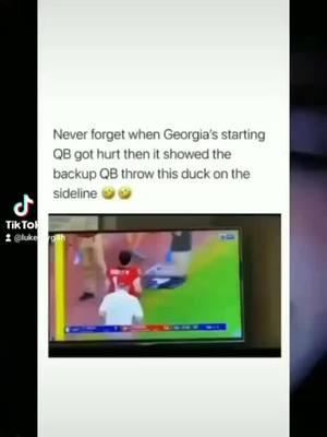 #georgia #duck #throw #backup #nfl #football #fyp #sports #luke_nyg4h 