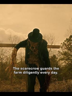 This is a scarecrow monster with an extremely strong sense of territory.#usa #usa_tiktok #us #movie #fyp #foryour #foryo #HorrorMovie #MysteryMovie