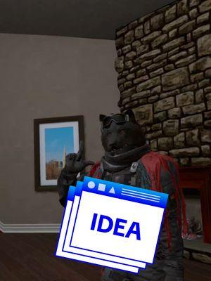 He Has An Idea #darkwolfy19 #vrchat #furry #furryfandom #furrytiktok #furryvrchat #furries #furriesoftiktok #wolf #Protogen #spongebob 