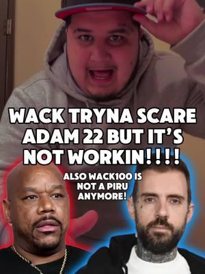 Wack 100 & Adam 22 finally talk! Wack 100 isn’t fired from no jumper #nojumper #adam22 #adam22nojumper #wack100 #wack100clubhouse #wack100clubhouse #wack100clubhouse1 #piru #compton #california #californiacheck #californialove #westcoast #adamandwackshow #podcast 