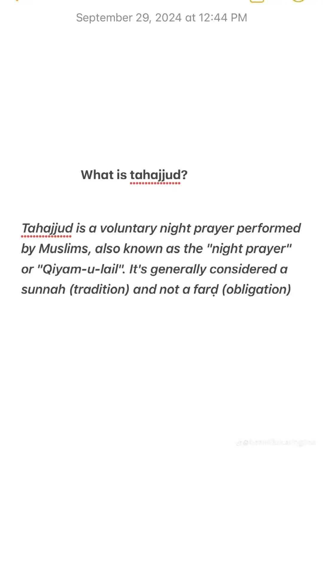 Drop tahajjud prayer facts or rules something to help me with mine. Bron muslim relearning islam in the most beautiful way #muslimah #muslim #allahisthegreatest #allah #islam #converttoislam #dua #revertproblems #muslimstiktok☪️ #hijabi #allahhuakbar #mashallah #tahajjudprayers #tahajjud 