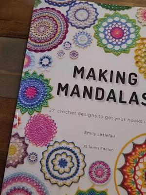 find this beautiful book on my Amazon storefront, linked in my bio!  I'm so excited to start working through this book! which mandala should I start with?? #fiberart #fiberartist #crojo #crochetideas #crochetinspiration #crochetersoftiktok #crochettok #crochettiktok #bergsnestcrochet #crochet #mandala #crochetmandala 