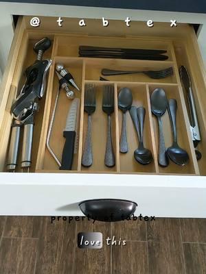 Elegant in its simplicity - beautiful bamboo kitchen drawer organizer for the win! 🎋 #bamboo #organization #drawer #kitchentok #kitchen #utensils #cutlery #ttslevelup #tabtex #giftguide #ttsdelightnow #homedecor #kitchentok #drawerorganization #tamago #japan #asianstyle #jmkdp #kawaiiaesthetic  #organizationhacks #CapCut 