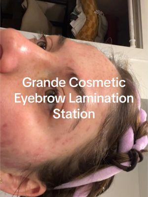 @Grande Cosmetics #grandecosmetics #laminationbrows #laminatedbrows #eyebrowtutorial #eyebrowshaping 