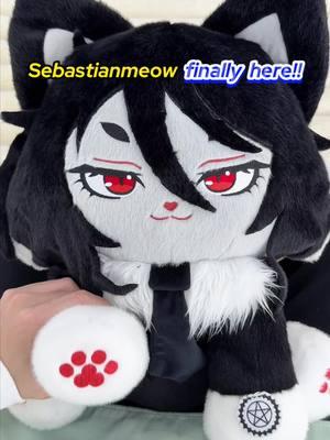 Sebastianmeow finally here!! #sebastian #sebastianmichaelis #cielphantomhive #ciel #kuroshitsuji #blackbutler #blackbutlercosplay #blackbutlersebastian #blackbutleredit #kuroshitsujiedit #animeedit #animes #animeedit #animeedits #plushies #plush #fyp 