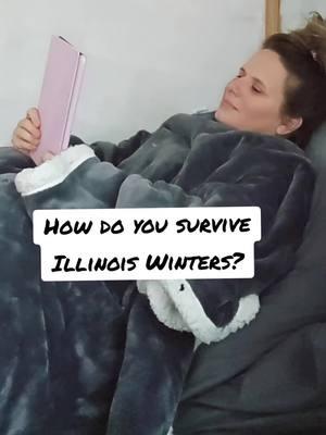 Winter, you need to calm down #hybernation #illinoiswinter #homebodylife #kindle 