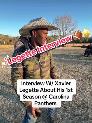 Interview with my main man Xavier Legette. Good season out there boy !! Love fam #xavierlegette #carolinapanthers #horses #cowboyatheart #horsesoftiktok 