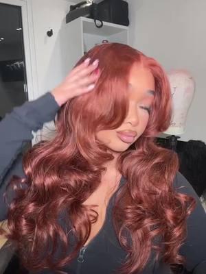 Change is good babe🍒 Copper brown heads do it best🔥 This is so freaking gorgeous😍😍  🎀Glueless Wig Exclusive 30% OFF Code: Glueless 🎉Flash Sale Down To $79.9 🌹Buy now pay later ✈️𝟑-5 𝐃𝐚𝐲𝐬 𝐅𝐫𝐞𝐞 𝐒𝐡𝐢𝐩𝐩𝐢𝐧𝐠 To Worldwide #tinashehair #humanhair #wigs #wiginstall #gluelesswig #weargowig #wigstyling #hairdo #hairidea #colorhair #bodywave #blowout #fypシ #newyear #blackgirlmagic #luxurywig 