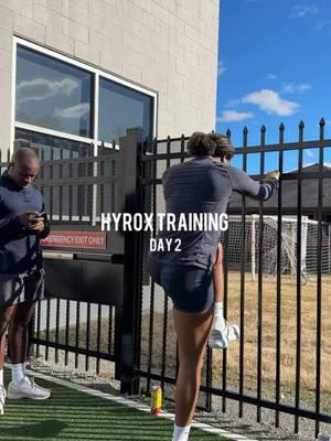 Recap of Hyrox Training - Day 2  #hyrox #hyroxtraining  #coupleschallenge #couplesworkouts #fitnesschallenge #fitnessmotivation 