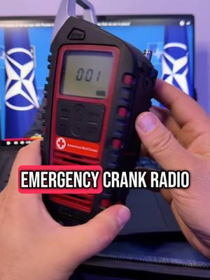 Be ready for anything with the American Red Cross Eton Odyssey. This all-band AM/FM/SW/Weather radio keeps you informed with a wide range of frequencies, while its four power options—rechargeable lithium-ion battery, AA batteries, solar panel, and hand crank—ensure you’re never left without power. Perfect for emergencies, it includes a 3-LED flashlight with an SOS function and is rugged, portable, and splashproof (IPX4). Stay connected to important updates, no matter where you are. #EmergencyGear #WeatherRadio #SurvivalTools #Preparedness 