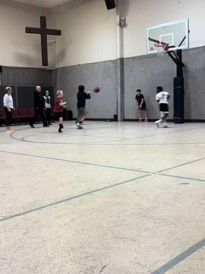 First ever practice for basketball for my mini me. I’m excited to see how much he can develop in a year. #newsport #rookie #dowork #basketball 