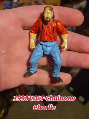 1998 WWF - Chainsaw Charlie #wwf #WWE #raw #90s #wrestling #Toys #Nostalgia #retro #terryfunk #memoryunlocked #90skids #80sbabies #1998 