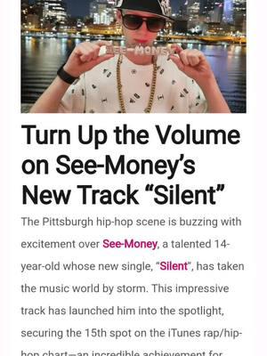 One of See-Money’s first press releases last year. #media #press #magazine #hiphop #rap #pittsburgh #seemoney #fyp #fypシ #fypシ゚viral #foryoupage #foryourpage #like #me #follow #my #life 