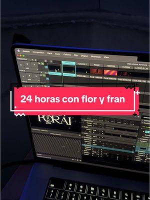 24 horas con flor y fran as productores del porai tour justo antes que @Juanicar se muera por un rato @esfran #StoryTime #juanicar #porai 