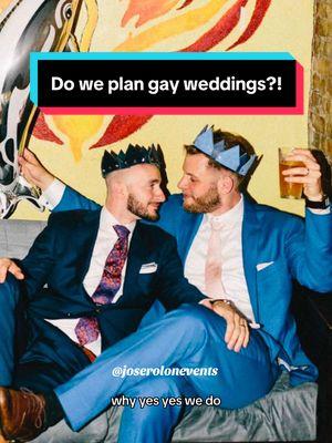 @JoseRolonEvents firmly believes if you can’t or won’t plan LGBTQ+, BIPOC, along with many types of cultural, interfaith, and inclusive wedddings, then you’re not a NYC wedding planner 🤷🏽‍♂️#nycplanner #newyorkweddings #weddingplanner 