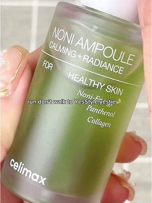 the one and only super viral Celimax Noni Ampoule is here💚 Yesties, have you tried it? 👼🏻 #celimax #noniampoule #koreanskincare 