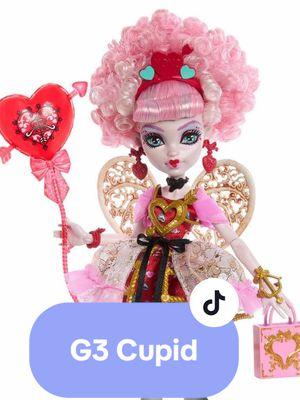 G3 is hitting us with another A+ newbie and I fear I must have her #monsterhigh #new #cupid #doll #dollcollector #fyp #greenscreen 