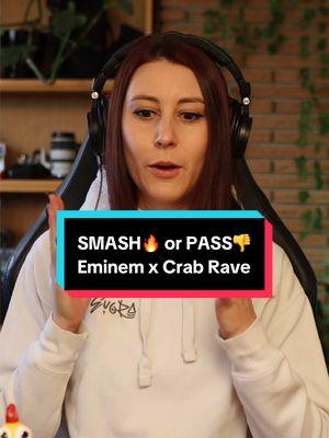 Blind reacting to Lose Yourself and Crab Rave together?! Did this mashup work for you? #blindreact #mashup #loseyourself #crabrave #remix #blindreaction