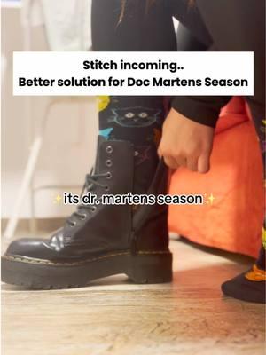 We’ve got your Dr. Martens problems solved! 👢 No more stuffing your feet with layers of socks—one pair of Shezza Socks does the trick. 🧦✨ Be both comfortable + stylish  #blisterprevention #SmallBusiness #docmartens #socks #trending #DrMartensHacks #DrMartens 