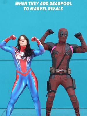 Deadpool x Jeff x Spider-Man  is an unbeatable team  @𝘈𝘵𝘩𝘦𝘯𝘢  #marvelrivals #jeffthelandshark #deadpool #deadpoolcosplay #deadpoolcosplayer #cosplay #deadpoolandspiderman #spideycosplay #spidergirl #spidergirlcosplay #deadpoolandwolverine 