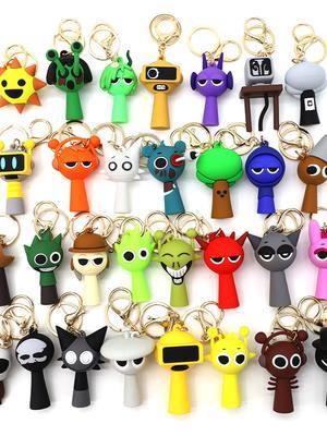 Sprunki rhythm box keychain game peripheral cartoon pendant ornaments key ring#sprunki #sprunkifandom #sprunkincredibox #gift #toys #toyota #toy #toystory #toysoftiktok