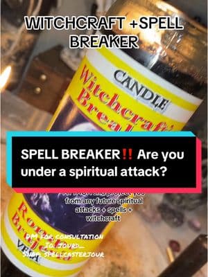 Are you under a spiritual attack? #witchcraftbreaker #rompebrujeria #spellbreaker #spirituality #protection #protectionspell #spellsandhexes #witchcraft #witchtokspells #spellcasterofthevalley #jourd_ #removewitchcraft #protectyourself #witch #candlemagic #candlespell #fy #fyp 