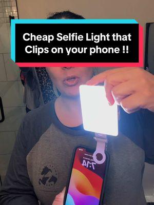 This is probably the #1 most important tool in my opinion if you are creating content or just want higher quality photos. So inexpensive and easy to use !! No more excuses guys !!!  #selfielight #cliponphonelight #contentcreationtips #goodlighting 