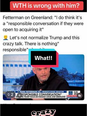 #wth #johnfetterman #weird #trumpisaclown 