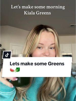 Greens are the best way to start off the day to limit bloating and boost energy! 🍉🥬#kialagreens #kialanutrition #supergreens #morninggreens #morningroutine #watermelonslushkialagreens @kialanutrition #newyearnewaura #tiktokshopcreatorpicks #ttslevelup #tastemakers #MomsofTikTok #kialagreensreview #newyearsresolution #SelfCare 