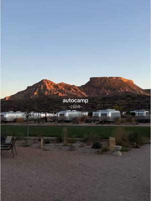 meet autocamp zion | your dream getaway while visiting zion national park ✨🤎🌙 #travel #autocamp #zionnationalpark #unqiuestays #nature #hotels #PlacesToVisit #zion #autocampzion #experiencesoverthings #placestogo #traveltiktok #travellife #airstream 