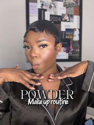 Replying to @Tammy🖤 Here is my powder routine! Let me know if you have any other questions 🫶🏾🫶🏾. Products used:   @Laura Mercier Ultra Blur Setting Powder  @NARS Cosmetics Bronzer in Laguna 08  Setting Spray: @Morphe Cosmetics  @Huda Beauty Translucent Setting Powder  @Juvia’s Place Blush Duo Palette @Charlotte Tilbury Setting Spray and Pressed Powder in shade tan  @Haus Labs by Lady Gaga  highlight in Pink Gold  @maccosmetics foundation powder  @realtechniques large bronzing brush (game changerrr!)  #fyp #makeup #makeuptutorial #MakeupRoutine #powdermakeup #settingspray #settingpowder #lauramercier #narscosmetics #morphe #hudabeauty #charlottetilbury #hauslabs #maccosmetics #blackwomenmakeup 